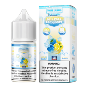 POD JUICE BLUE RAZZ LEMONADE FREEZE 55MG - 30ML
