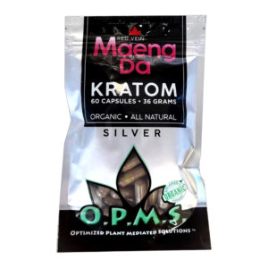 OPMS SILVER RED VEIN MAENG DA 36GM 60CT