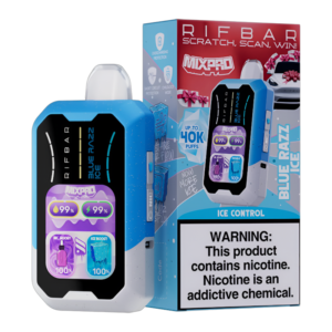 RIFBAR 40K BLUE RAZZ ICE