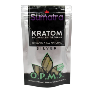OPMS SILVER RED VEIN SUMATRA 36GM 60CT