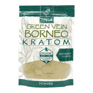WHOLE HERBS GREEN VEIN BORNEO 8OZ 225GM POWDER BAG