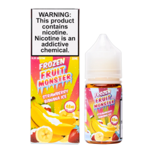 FROZEN FRUIT MONSTER STRAWBERRY BANANA ICE (SALT NICOTINE) 48MG 30ML