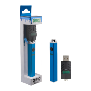 OOZE QUAD BATTERY+USB SAPPHIRE BLUE (500MAH)