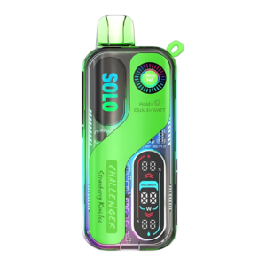 SOLOBAR 30K PUFF EN DISPOSABLE STRAWBERRY KIWI ICE 5CT