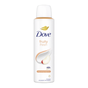DOVE DEODORANT SPRAY WOMEN FRUITY FRESH 150ML