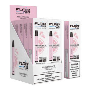 FLAIR PLUS PINK LEMONADE 10CT