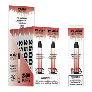FLAIR ULTRA 25K STRAWBERRY MILKSHAKE 10CT