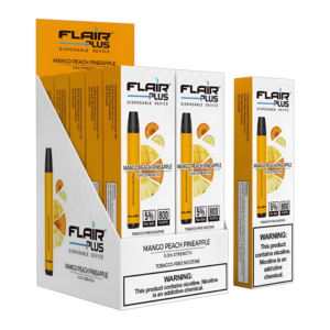 FLAIR PLUS MANGO PEACH PINEAPPLE 10CT