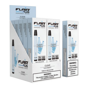 FLAIR PLUS CLEAR 10CT