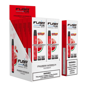 FLAIR PLUS STRAWBERRY WATERMELON 10CT