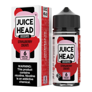 JUICE HEAD STRAWBERRY CREAM 6MG 100ML
