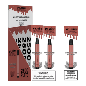 FLAIR ULTRA 25K SMOOTH TOBACCO 10CT