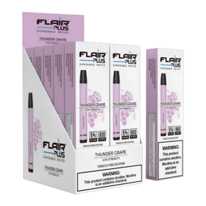 FLAIR PLUS THUNDER GRAPE 10CT