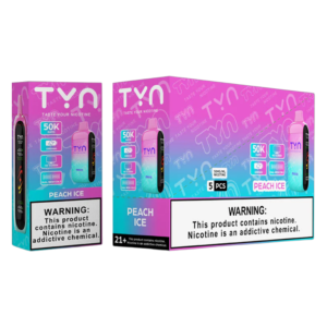 TYN 50K DISPOSABLE 5CT PEACH ICE