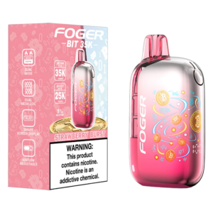 FOGER BIT 35K DISPOSABLE 5CT STRAWBERRY BURST