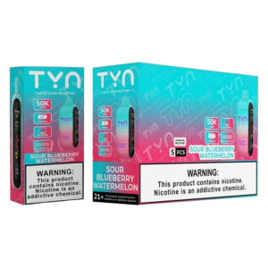 TYN 50000PUFFS DISPOSABLE 5CT
