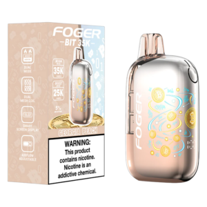 FOGER BIT 35K DISPOSABLE 5CT GEORGIA PEACH