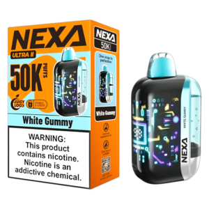NEXA ULTRA 2 DISPOSABLE 50K 5CT WHITE GUMMY