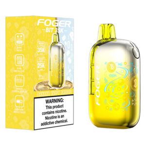 FOGER BIT 35K DISPOSABLE 5CT BANANA TAFFY FREEZE