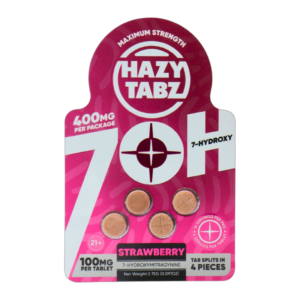 HAZY TABZ  HYDROXY 400MG TAB 4PK 10CT/BOX STRAWBERRY