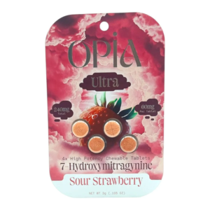 OPIA 7OH 240MG 4CT SOUR STRAWBERRY