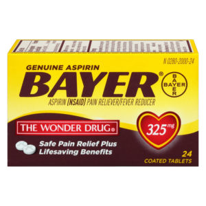 BAYER ASPIRIN TABLETS 24CT