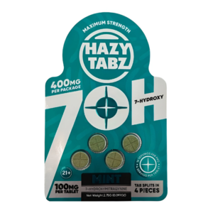 HAZY TABZ  HYDROXY 400MG TAB 4PK 10CT/BOX MINT