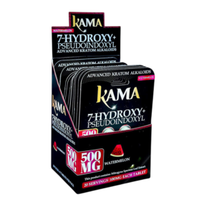 KAMA 500MG 7-HYDROXY+ PSEUDOINDOXYL 10CT WATERMELON
