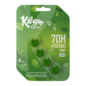 KREAM 7OH+PSEUDO PILLS 240MG MINT