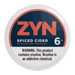 ZYN NICOTINE POUCHES SPICED CIDER 6MG 5CT REG