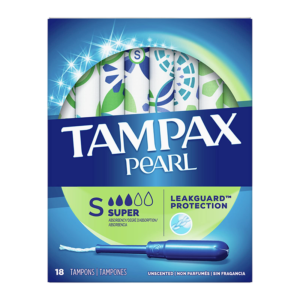 TAMPAX PEARL TAMPONS 18CT SUPER