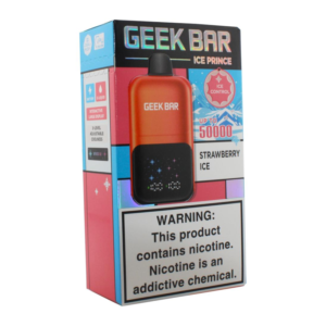 GEEK BAR 50K ICE PRINCE 5CT STRAWBERRY ICE