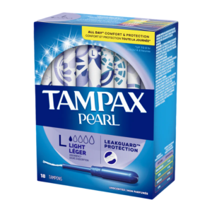 TAMPAX PEARL TAMPONS 18CT