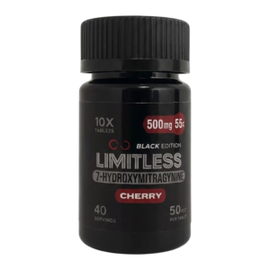 LIMITLESS 7-HYDROXY 50MG 10CT CHERRY