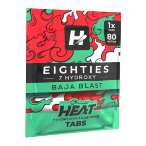 HEAT 7 HYDROXY 80MG 10CT BAJA BLAST
