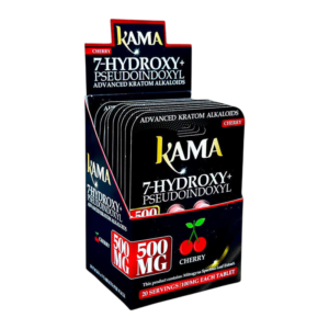 KAMA 500MG 7-HYDROXY+ PSEUDOINDOXYL 10CT CHERRY