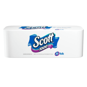 SCOTT BATH TISSUE (1000SHEET) 1PLY 45CT