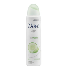 DOVE SPRAY WOMEN GO FRESH CUCUMBER SCENT 150ML 87GM