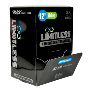 LIMITLESS 7-HYDROXY 100MG 40CT ORIGINAL
