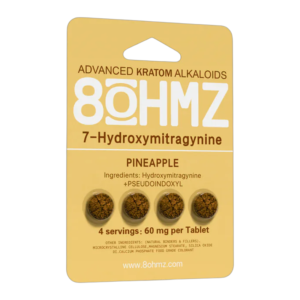 8 OHMZ 7 HYDROXY 60 MG 4CT PINEAPPLE