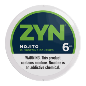 ZYN NICOTINE POUCHES MOJITO 6MG 5CT REG