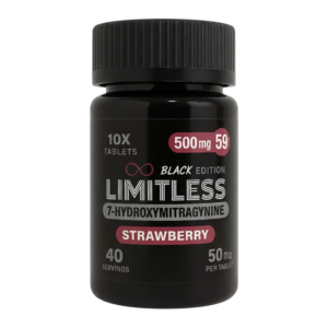 LIMITLESS 7-HYDROXY 50MG 10CT STRAWBERRY