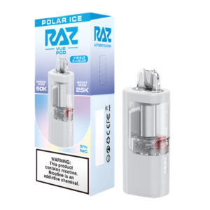 RAZ VUE PODS 50K 5PK POLAR ICE