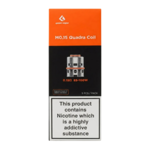 GEEK VAPE PODS & COILS TYPE M SERIES- M 0.15 5PK 85-100W