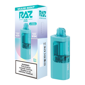 RAZ VUE PODS 50K 5PK MIAMI MINT