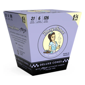 BLAZY SUSAN PURPLE CONE X PURIZE 1 1/4 6CONE 21PK / 126PER BOX