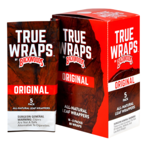 BACKWOOD TRUE WRAPS 5PK ORIGINAL