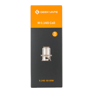 GEEK VAPE PODS & COILS TYPE M SERIES- M 0.14 5PK 60-80W