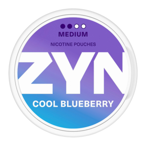 ZYN COOL BLUEBERRY MEDIUM 5CT (SWEDEN)