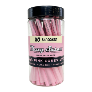 BLAZY SUSAN PINK CONE 1 1/4 50CT JAR